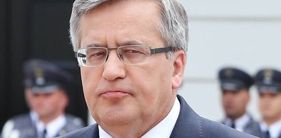 Komorowski ostro o kradzieży w Pałacu