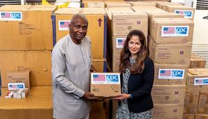 US gifts Nigeria lab equipment for disease outbreak emergency response [Twitter:@NCDCgov]