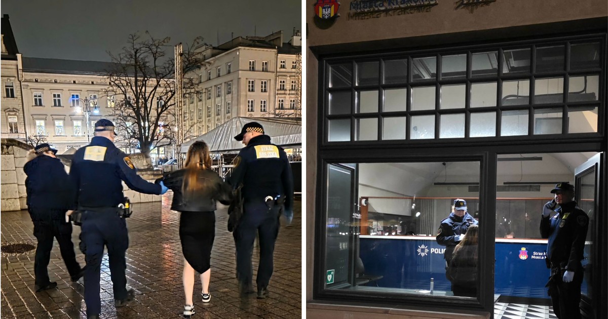 Pijący alkohol na Starym Mieście - Zatrzymane dzieci