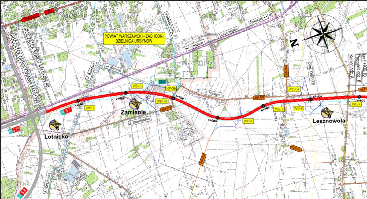 GDDKiA ogłasza przetarg na budowę pierwszego z trzech odcinków S7 Warszawa-Grójec