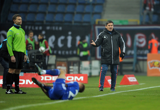 Strajk w Chorzowie. Piłkarze Ruchu nie wyszli na trening