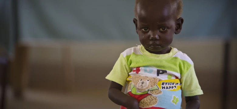 Sudan Południowy: 50 tys. dzieci umrze w najbliższym czasie z głodu