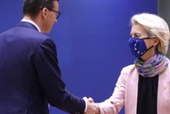 Mateusz Morawiecki i Ursula von der Leyen