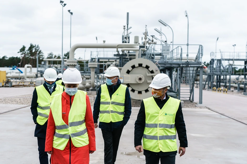 Severni tok 2 u Lumbinu, Nemačka