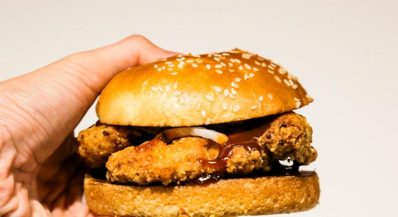 McDonald's Spicy BBQ Chicken Sandwich