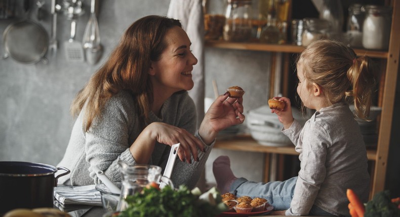 Kristen Carli (not pictured) is a dietitian and feeds her child processed foods.Getty Images