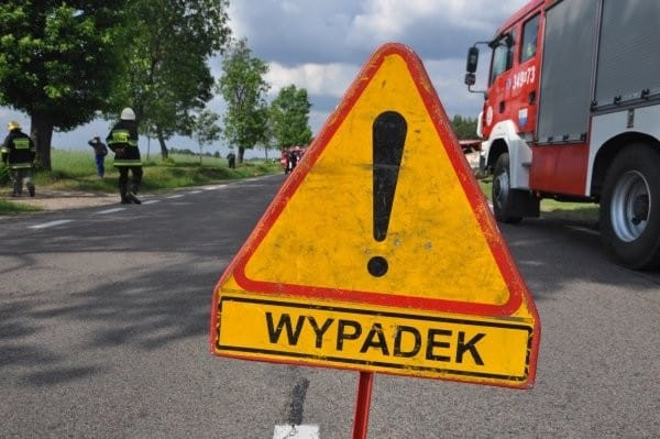 Wypadek w miejscowości Ponikiew Duża