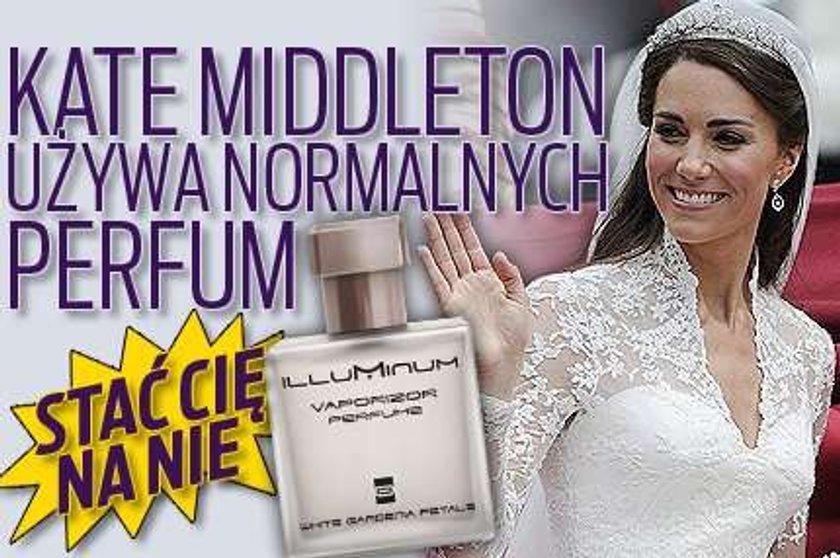 Kate Middleton używa normalnych perfum. Stać cię na nie