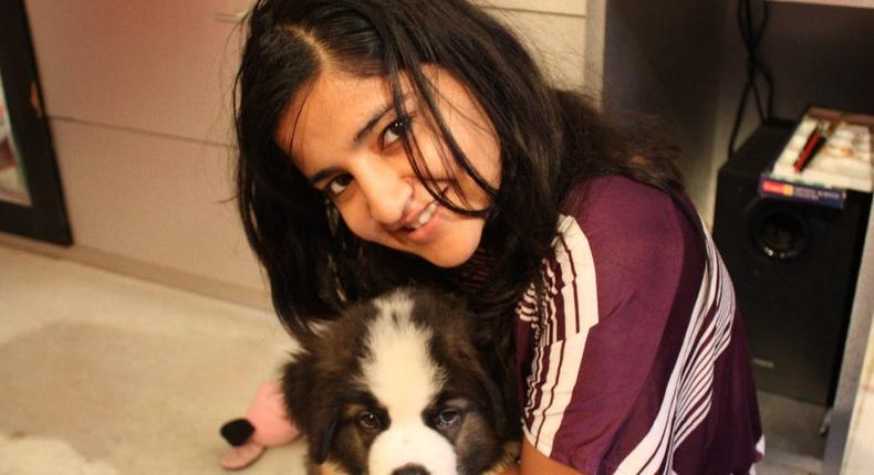 The author's boyfriend gifted her a dog.Courtesy of Rashi Goel