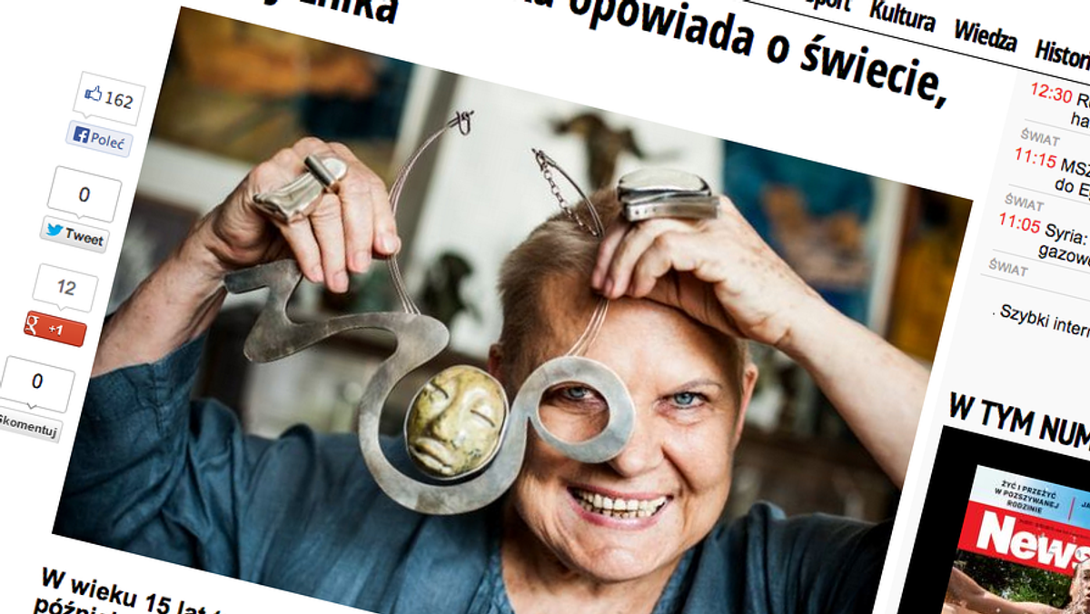 Newsweek artykuł Dzikowska