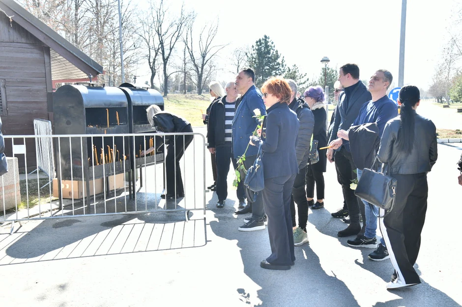 Sahrana Saše Popovića