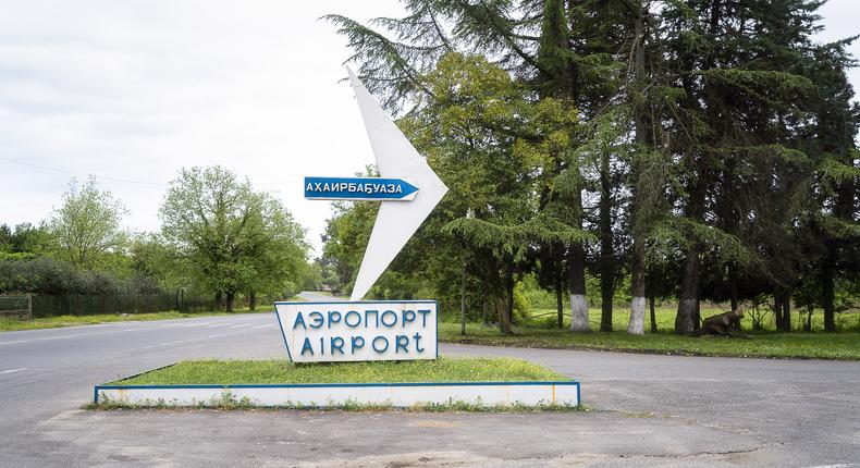 Abkhazia's airport has gone virtually untouched since the early 1990s. The airport is closed for international traffic because it's not recognized by the International Civil Aviation Organization.