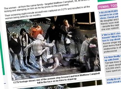 Tak agresywne kobiety pobiły faceta