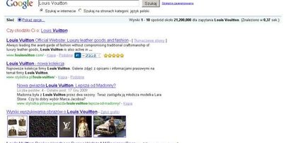 Google wygrało z Louis Vuitton