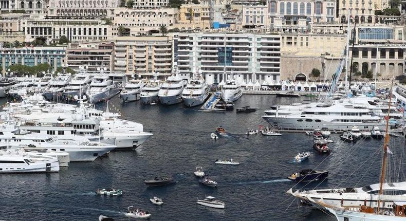 Hercules Port in Monaco in 2017 at  the International Monaco Yacht Show.VALERY HACHE/AFP via Getty Images