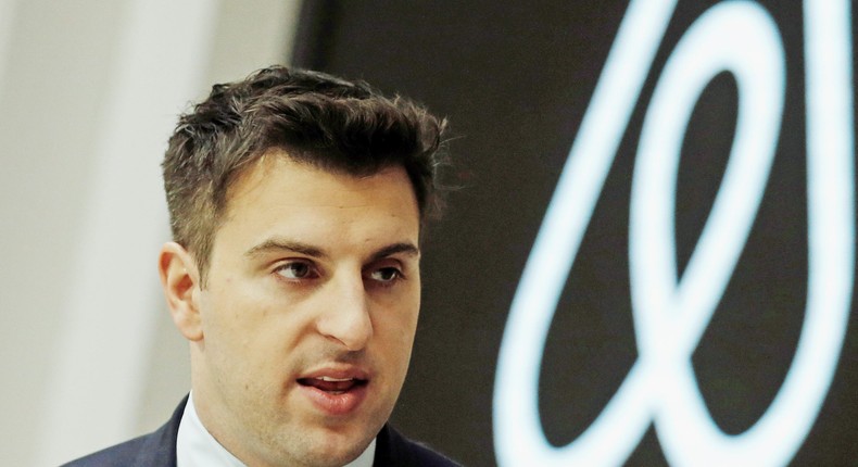 Airbnb CEO Brian Chesky.
