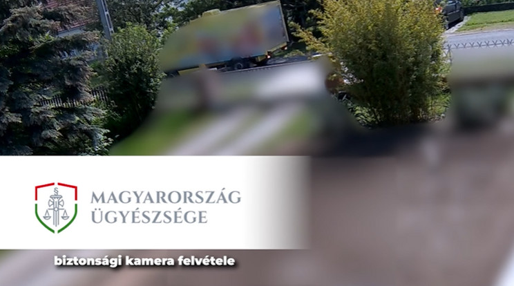 A Family Frostos autó véletlen áttolatott egy nőn Recsken / Fotó: Magyarország Ügyészsége