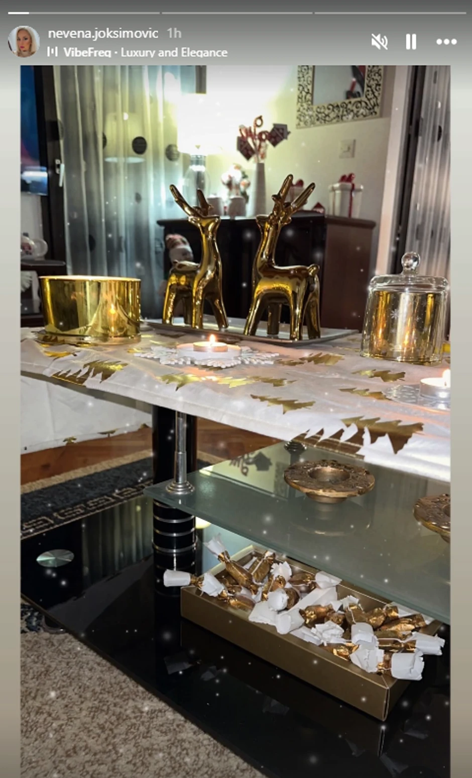 Nevena Joksimović okitila kuću za praznike