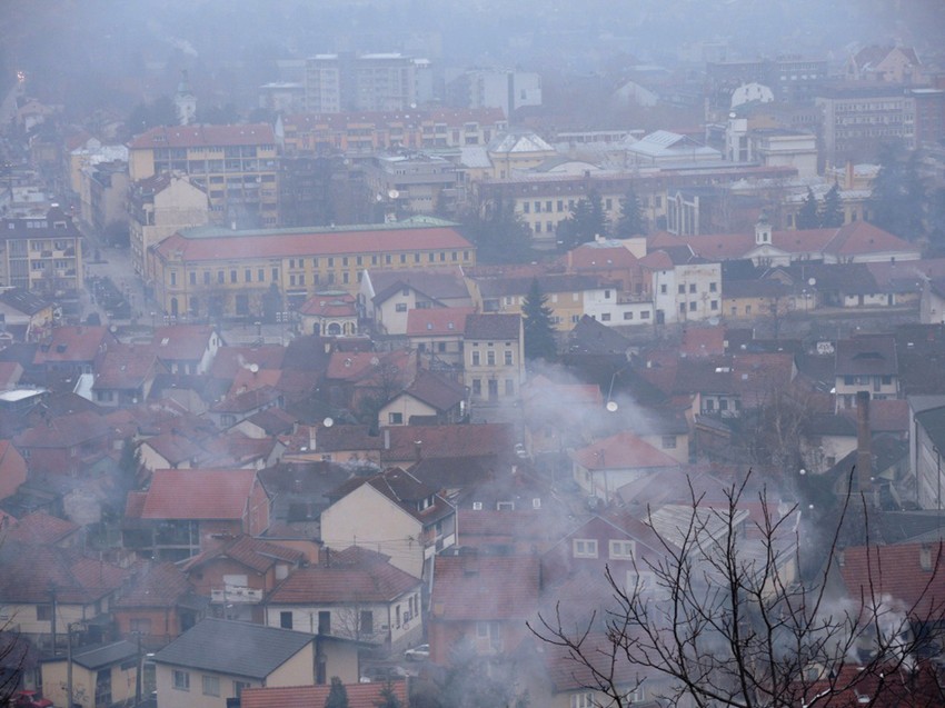 Valjevo u smogu
