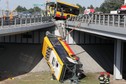 Wypadek autobusu miejskiego w Warszawie