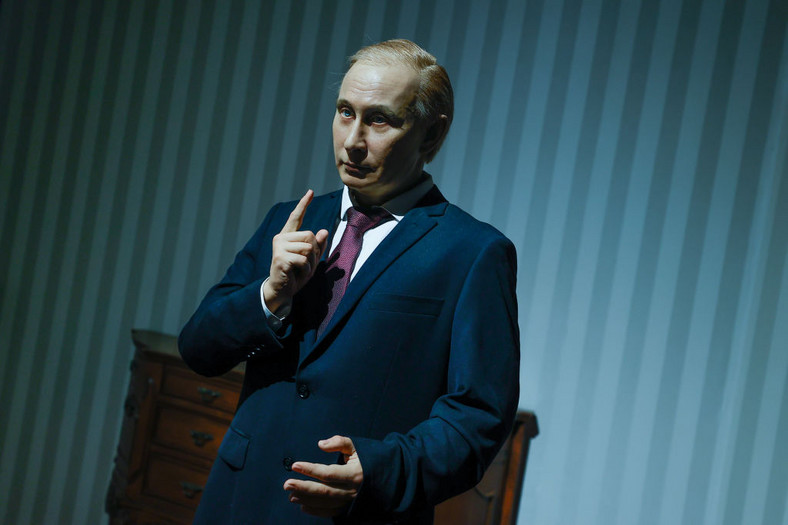 Figura woskowa imitująca Władimira Putina — Antalya, 2009 r.