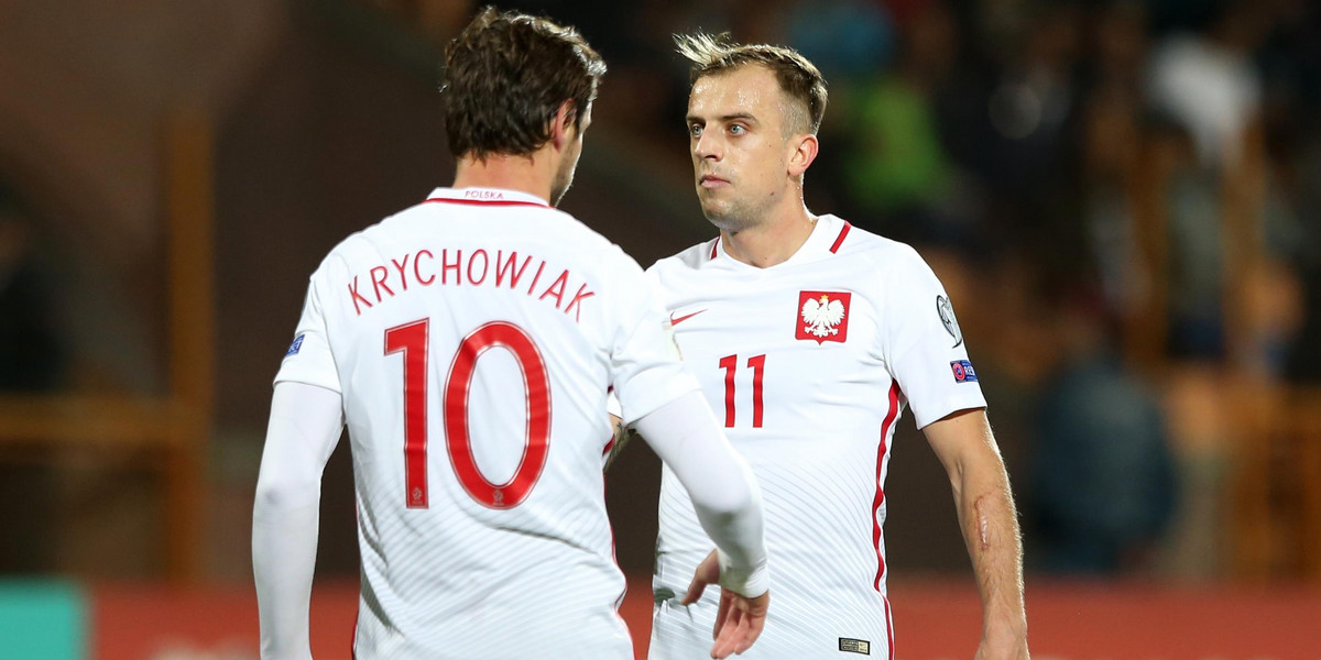 Grzegorz Krychowiak i Kamil Grosicki