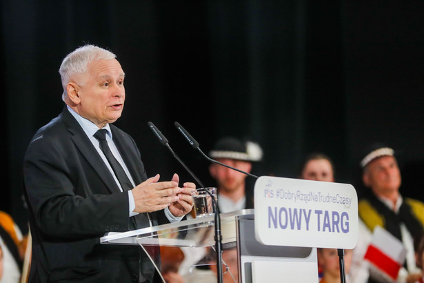 Prezes Prawa i Sprawiedliwości Jarosław Kaczyński