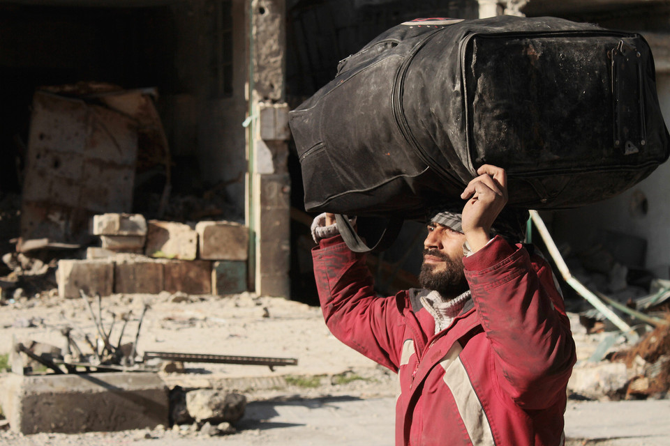 SYRIA ALEPPO EVACUATION (Evacuation of civilians from eastern Aleppo)