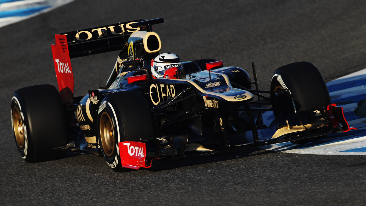 We wtorkowy poranek na torze w Jerez de la Frontera rozpoczęły się pierwsze w tym sezonie testy bolidów Formuły 1. Dobrze prezentuje się podczas nich nowy kierowca teamu Lotus - Kimi Raikkonen.