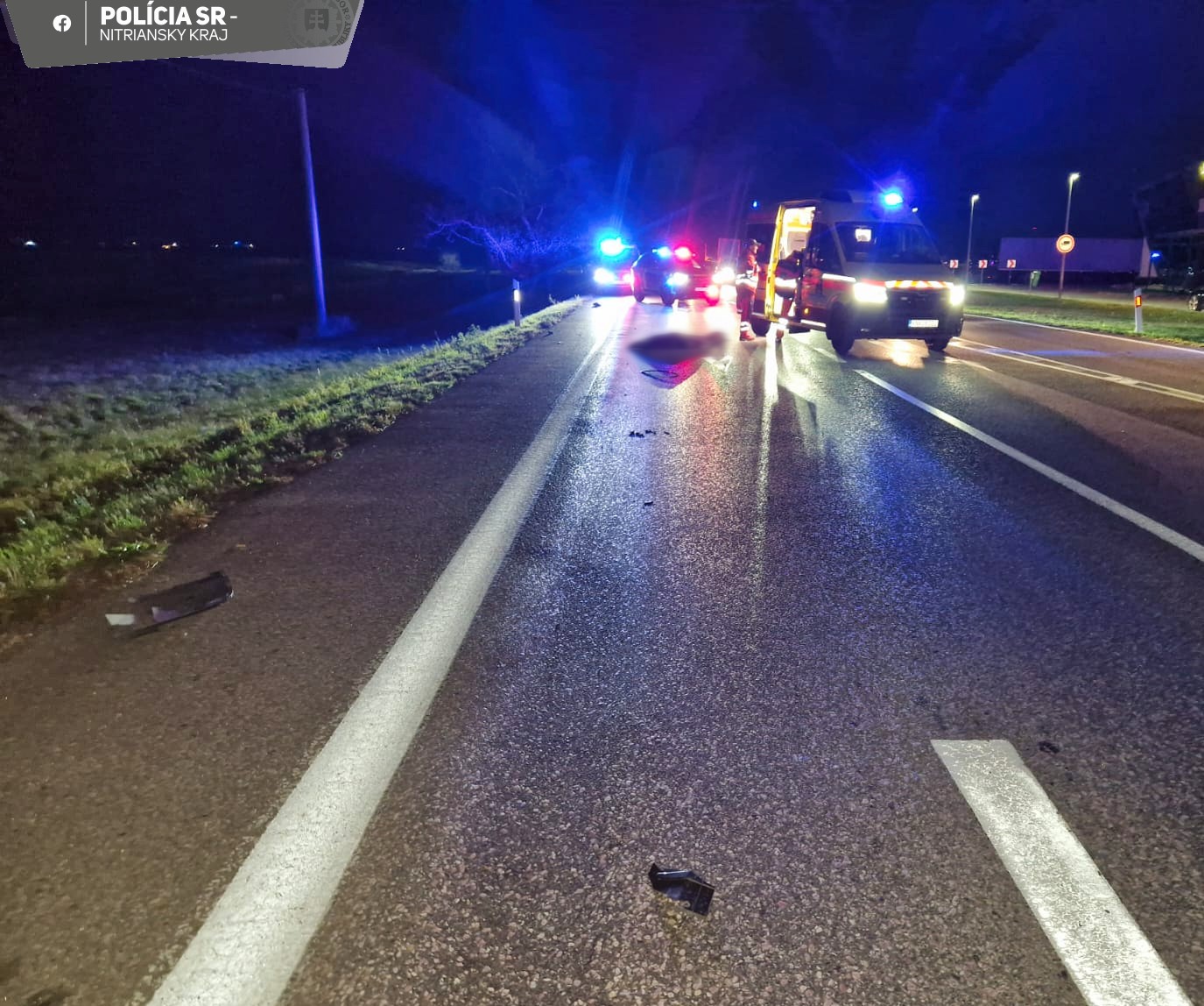K tragickej dopravnej nehode došlo  vo večerných hodinách na výjazde z Komárna smerom na Novú stráž. 