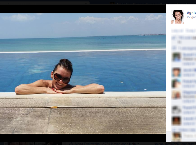 Tak Agnieszka Radwańska odpoczywa po cięzkim sezonie