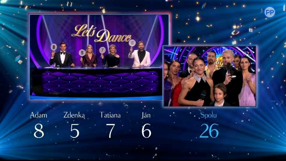 Zdena Studenková v Let's Dance nepotešila hodnotením Matyáša a Evu.