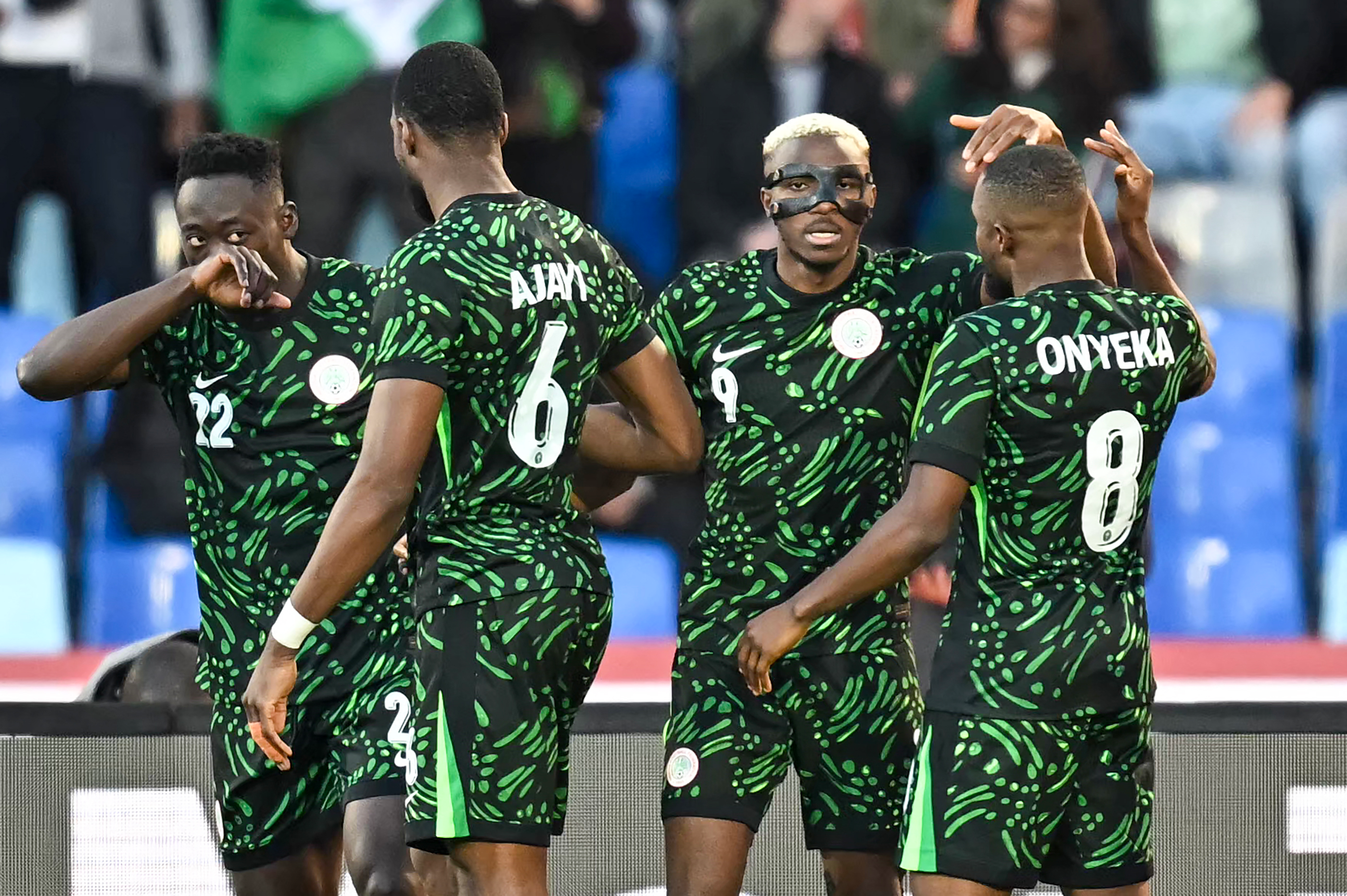 Nigeria beats Algeria 2-0 but faces Morocco semi without suspended Ndidi