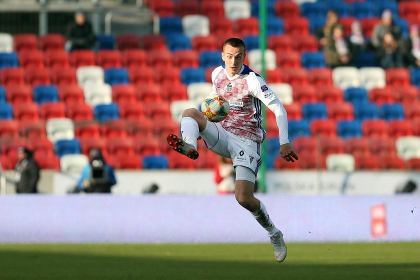 Pilka nozna. Ekstraklasa. Gornik Zabrze - Zaglebie Sosnowiec. 23.02.2019