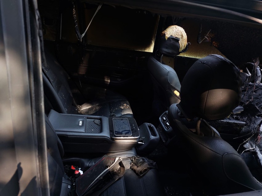 Zapaljen automobil u Palmotićevoj ulici 