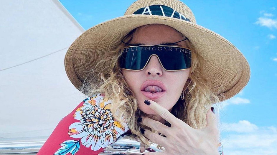 Madonna przyłapana na wakacjach we Włoszech