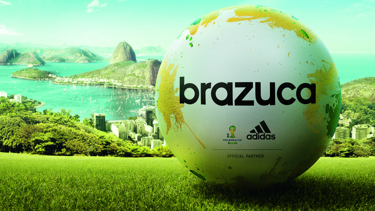 Na mistrzostwach świata w Brazylii piłkarze zagrają futbolówką o nazwie Brazuca. Będzie to już dwunasta piłka przygotowana specjalnie na MŚ przez firmę Adidas. Producent sprzętu piłkarskiego wpadł na niezwykły pomysł, który niejako urzeczywistni powiedzenie, że w Brazylii dzieci rodzą się z piłką u nogi.