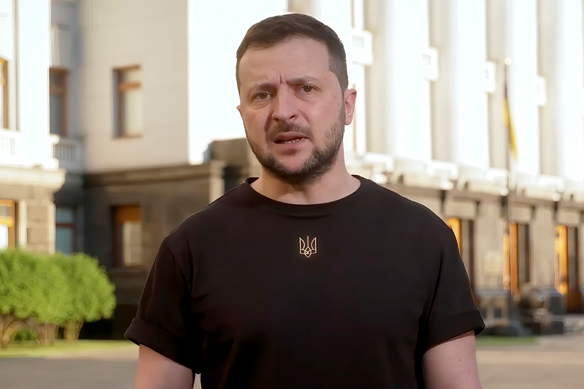 Ukrajinský prezident Volodymyr Zelenskyj.
