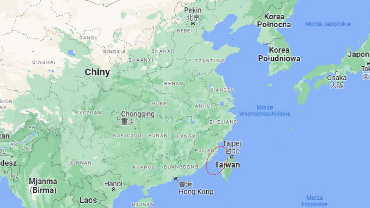 Chiny wysłały kolejne balony w pobliże Tajwanu