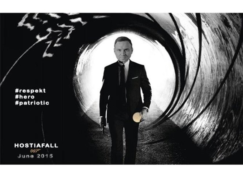 Nowy prezydent jak James Bond