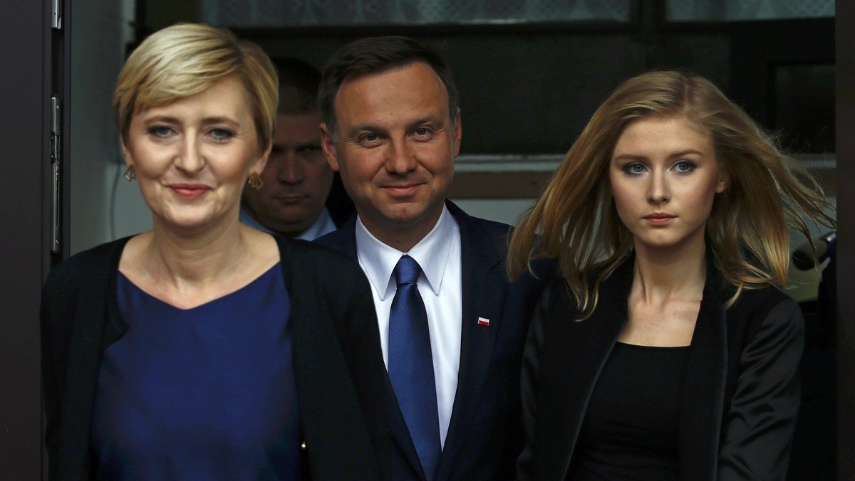 andrzej duda zona corka