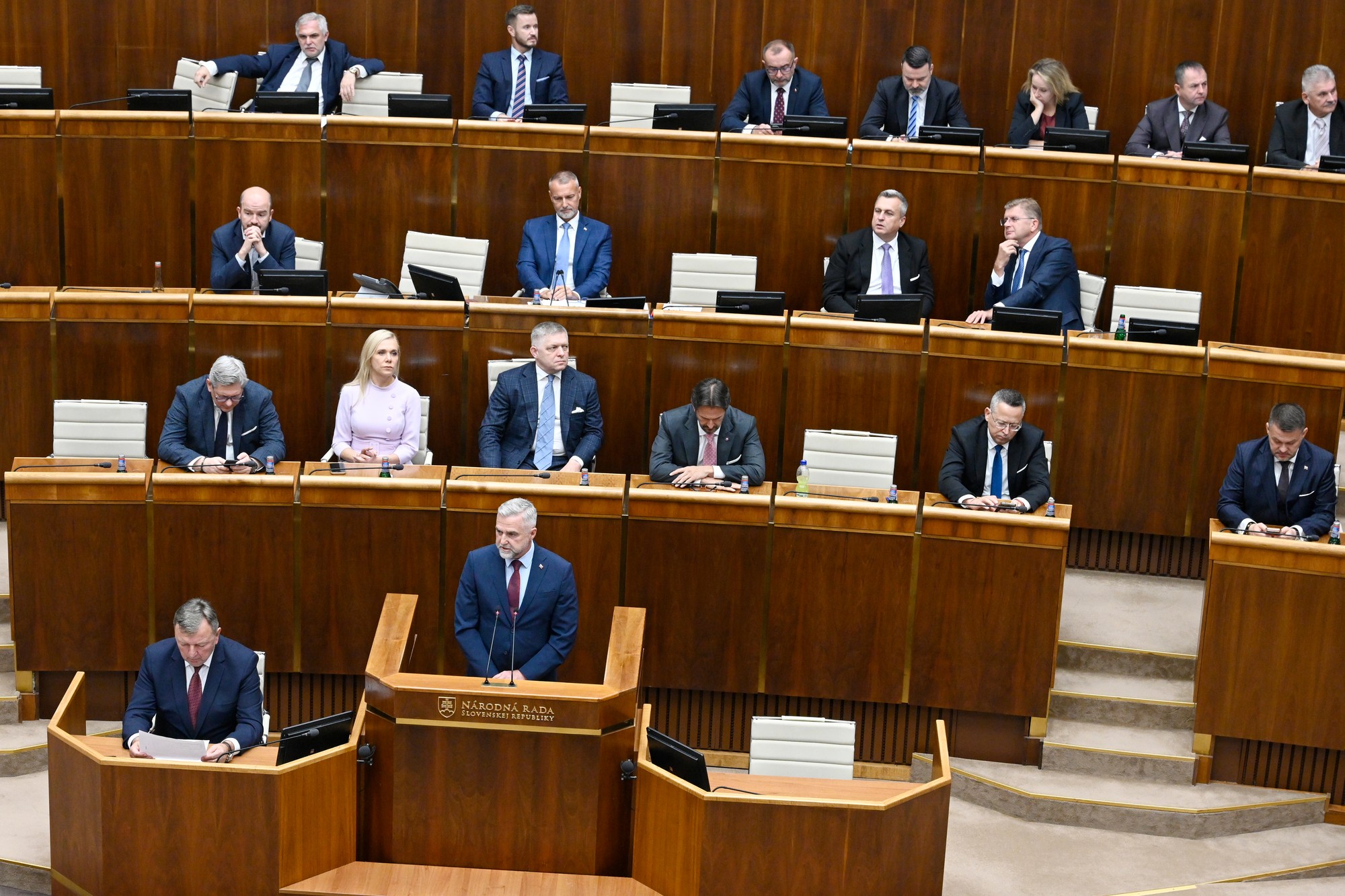 Schôdza Národnej rady Slovenskej republiky.
