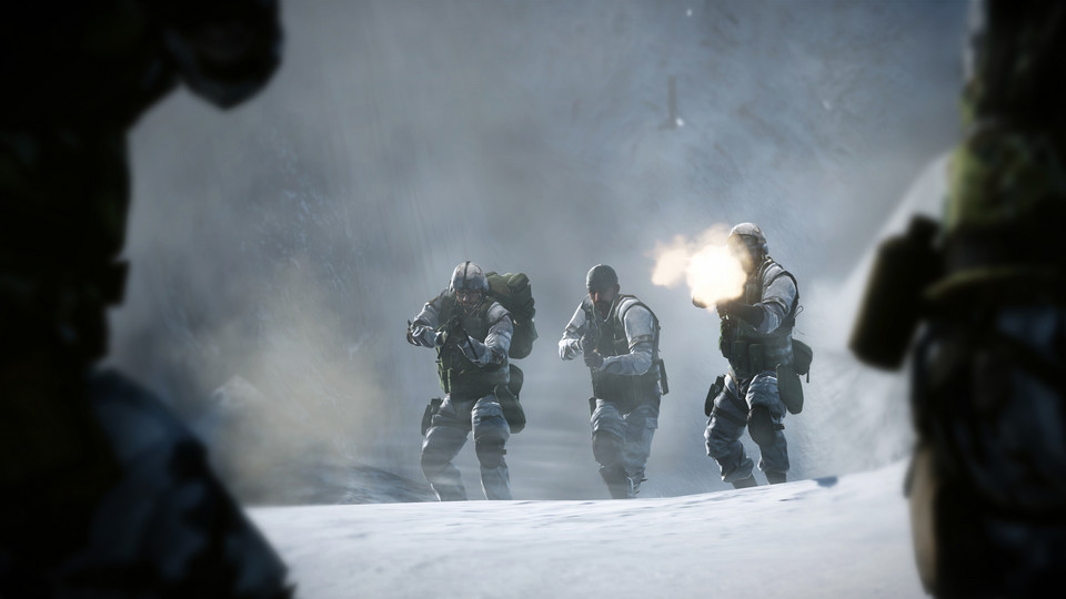 Kadr z gry "Battlefield: Bad Company 2"