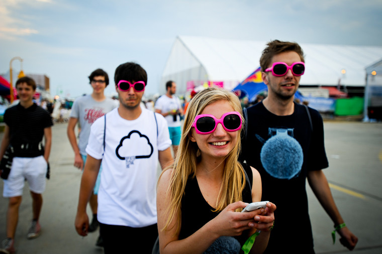 Publiczność na festiwalu Heineken Open'er (fot. Artur Rawicz / Onet)