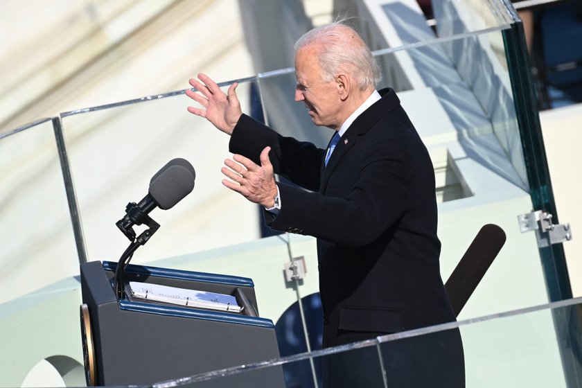 Joe Biden zaprzysiężony na prezydenta USA. "Triumf demokracji"