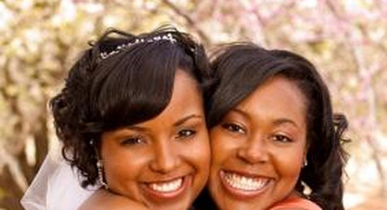 Bride and Chief Bridesmaid