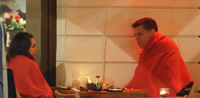 Szczęsny na sushi z modelką