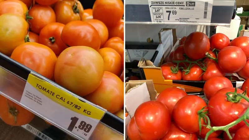 Porównanie ceny pomidorów Madera vs. Polska / Ofeminin