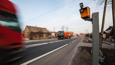 Fotoradar - młot na kierowców (fot. PAP/Michał Walczak) 