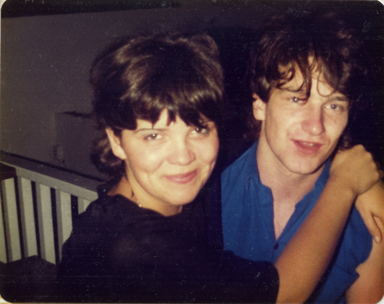 Bono z żoną Alison Stewart (archiwum rodzinne)